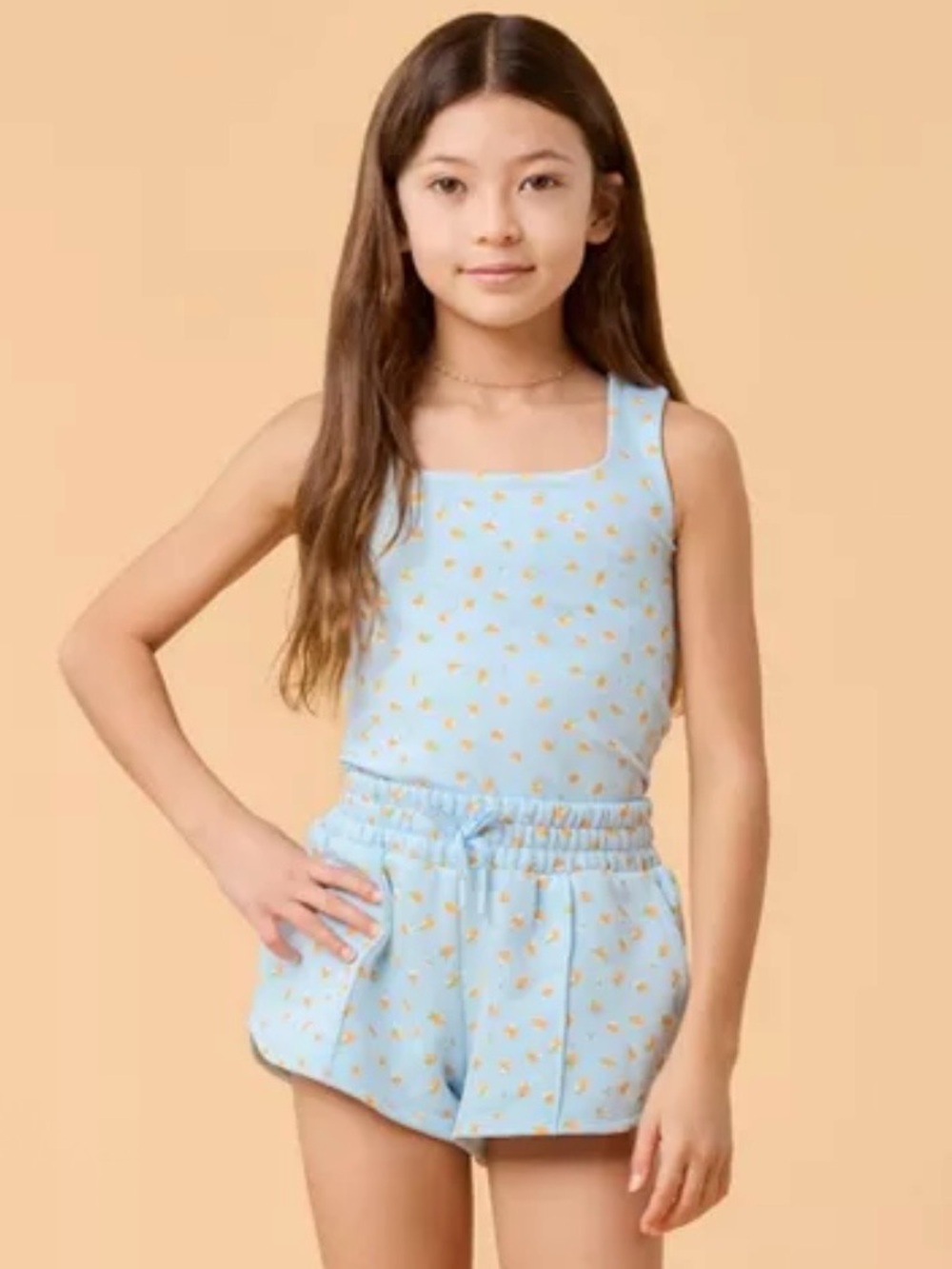 NWT Blogilates x Target Girls Marshmallow Dolphin Shorts